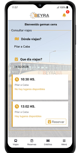 Beyra Bus Screenshot 2