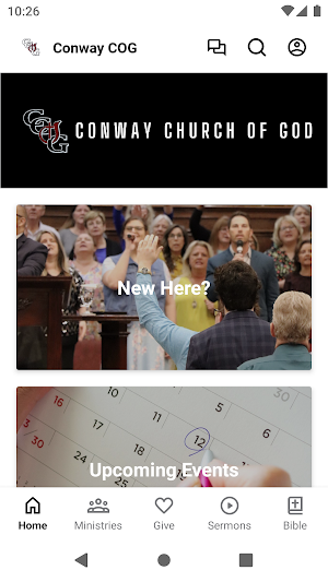 Conway Church of God SC Screenshot 0