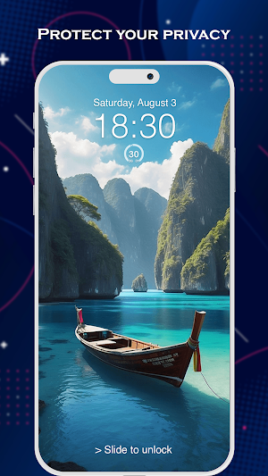 PIN Lock Screen Screenshot 0