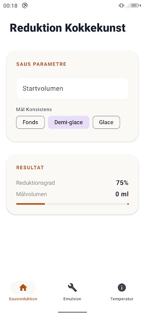 Reduktion – Kokkekunst Screenshot 0