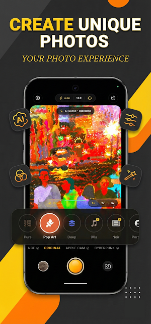 Smart Cam Go: AI filters retro Screenshot 1