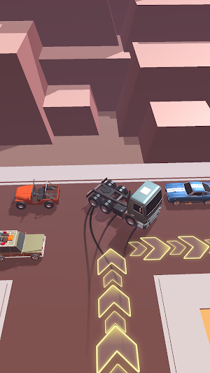 Courier Drift: Taxi Racer 2025 Screenshot 1