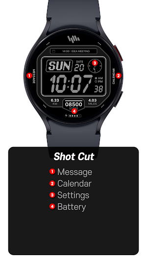 SamWatch Digital Shu 8 Screenshot 2