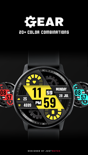 Gear Watch Face: Mechanical Screenshot 1