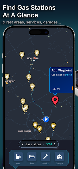 TruckSim GPS - ETS2 & ATS Map Screenshot 3