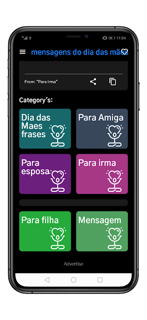 mensagem dos dia das mães Screenshot 0