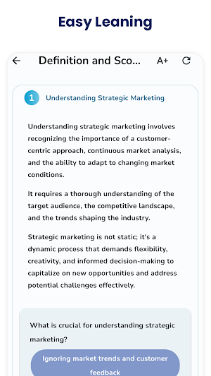 Strategic Marketing Management Screenshot 1
