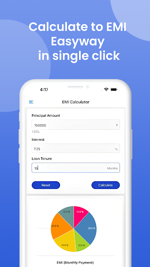 Easy EMI Calculator Screenshot 1