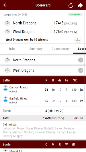 North West Cricket Screenshot 0