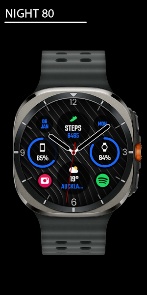 Night 80 - watch face Screenshot 0