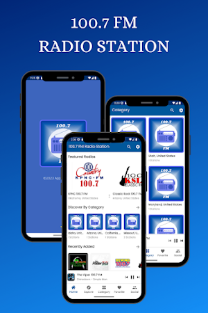 100.7 FM Radio Station Online Screenshot 0