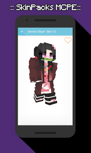 SkinPacks Demon slayer for Minecraft Screenshot 2