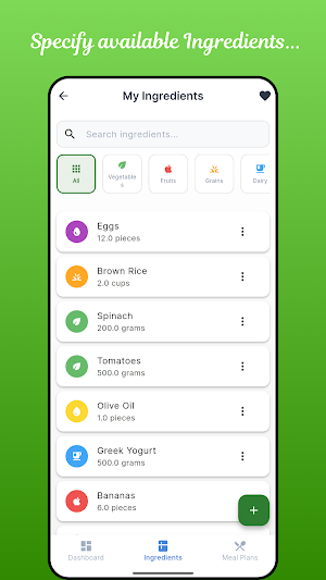 NutriAI: Smart Meal Planner 🥗 Screenshot 1