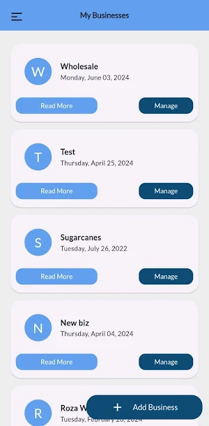 Biz Mkononi Screenshot 0