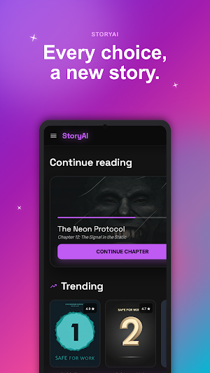 StoryAI - Interactive Stories Screenshot 0