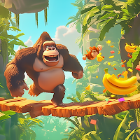 Monkey Rescue Mafia kong run