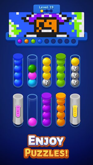 Sort N Color Puzzle Game screenshot 4