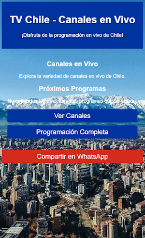 TV Chile - Futbol en vivo 🇨🇱 Screenshot 1