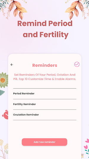 Period & Pregnancy Tracker Screenshot 2