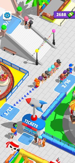 Theme Park Idle Screenshot 1