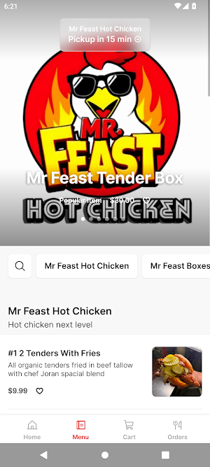 Mr Feast Hot Chicken Screenshot 1