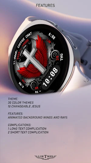 Jesus Watch Face 124 Screenshot 3