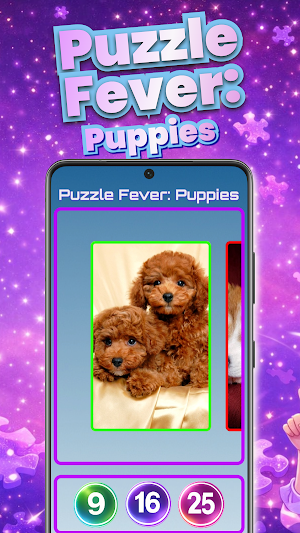 Puzzle Fever: Puppies Screenshot 0