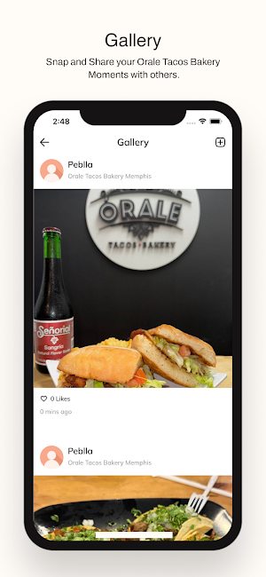 Orale Tacos Bakery Screenshot 3
