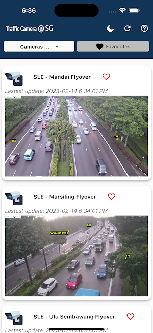 Traffic Camera @ SG Screenshot 0