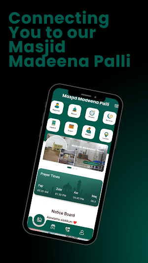 Masjid Madeena Palli Screenshot 2