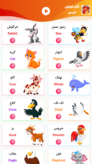 آقای قوقولی انگلیسی Screenshot 0