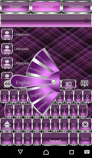 Tender Roses Go Keyboard theme Screenshot 0