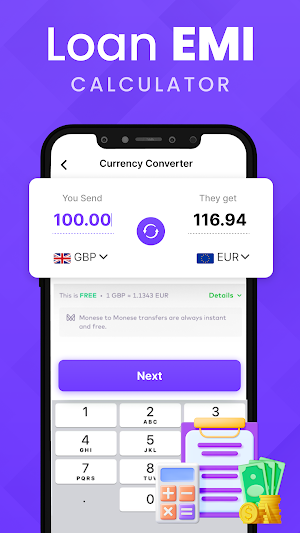 LoanPro - EMI Loan Calculator Screenshot 2