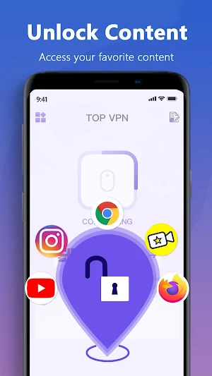 SurfFast VPN - Super  Proxy Screenshot 1