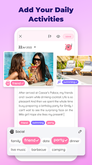 My Diary: Journal with Lock Screenshot 3