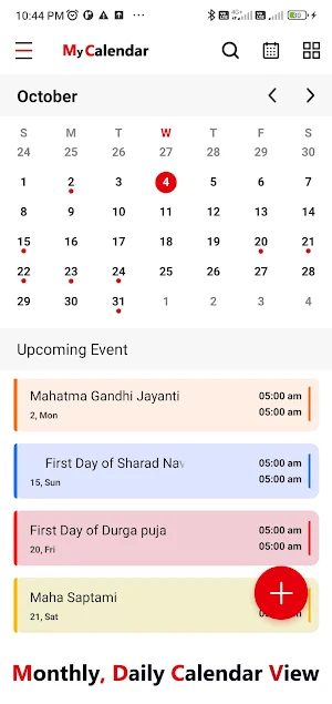 My Calendar Screenshot 0