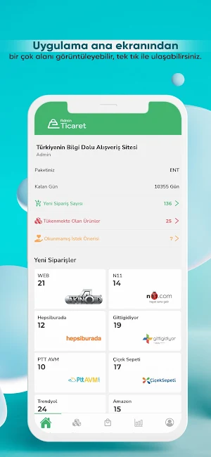 AKINSOFT E-Ticaret Yönetici Screenshot 1