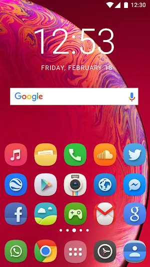 Launcher Theme for Phone Xs - Max - XR Screenshot 2