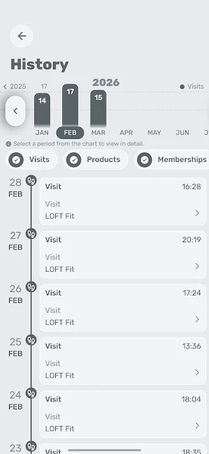LOFT Fit Screenshot 3