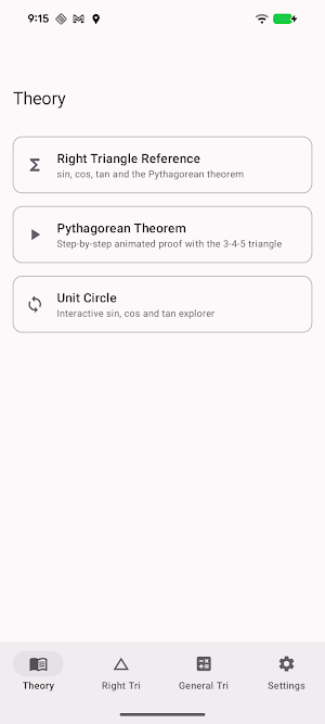 Trigonometry Pro Screenshot 0