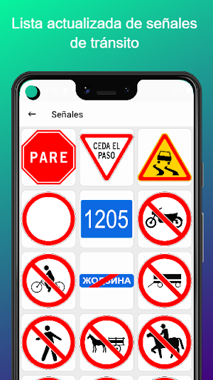 Señales de Transito Mexico Screenshot 1