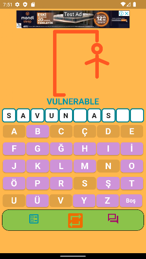 English Turkish Words Screenshot 0