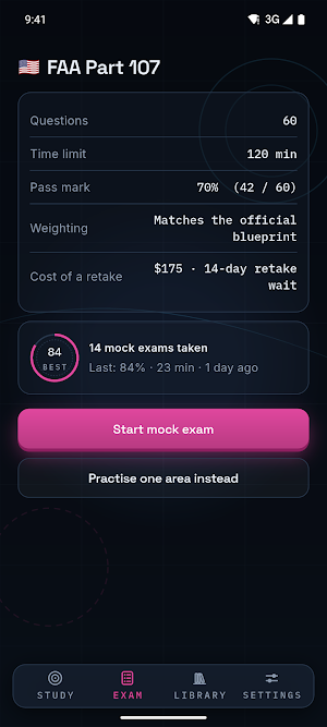 Dronelix: Drone Exam Prep Screenshot 3