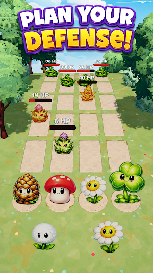 Garden Defense - Puzzle Game Screenshot 1