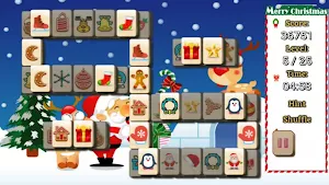 Christmas Mahjong Match Screenshot 0