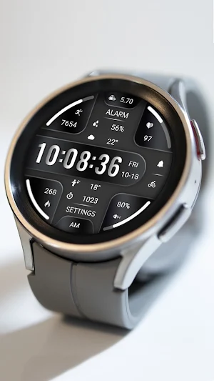 ZKin Watch Symmetrical Gray Screenshot 3