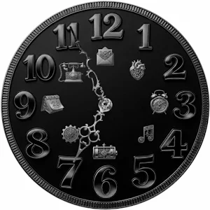 Animated Golden Watch Face Screenshot 2