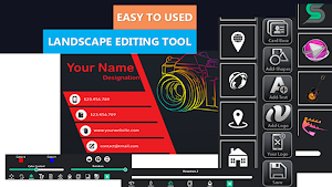 Visiting Card Maker with Photo Screenshot 3