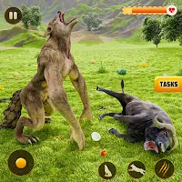 Wolf Game: Wild Wolf Animal 3D