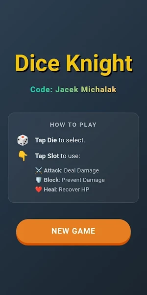 Dice Knight: Epic RPG Battle Screenshot 0